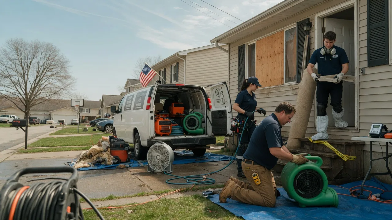Water Damage Restoration in Meridianville, AL near me